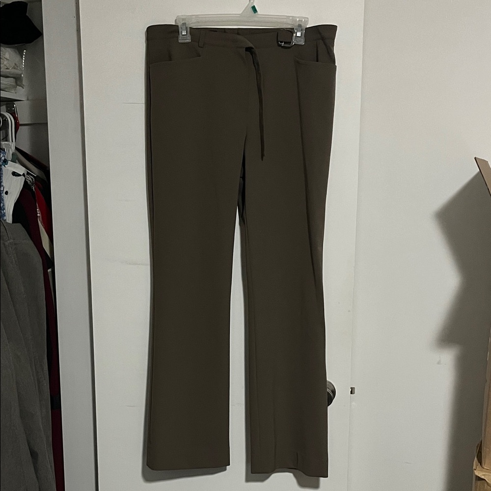 Escada Taupe Trousers
